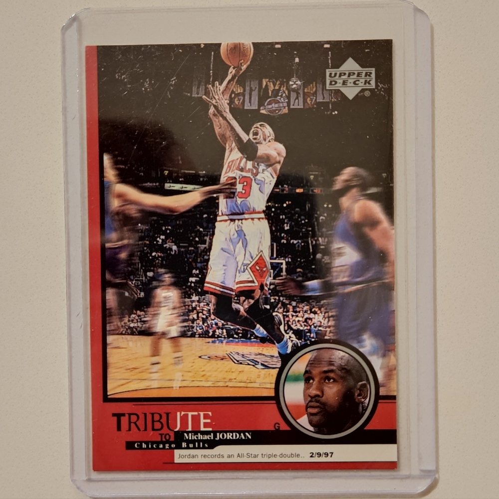MICHAEL JORDAN BASKETBALL CARD